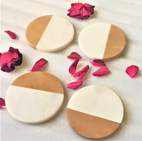 Round Marble Coaster - Hardness: Good