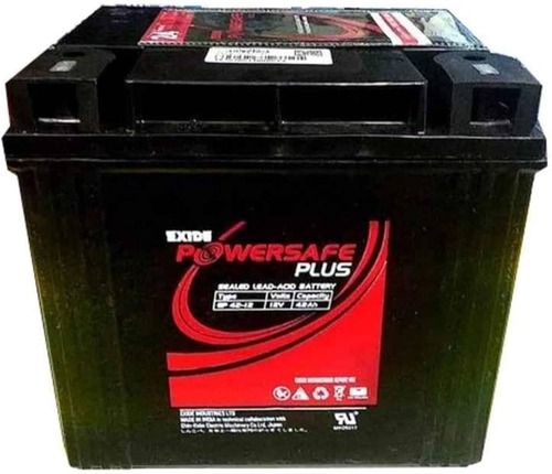 Exide Black Batteries - Shelf Life: 2 Years