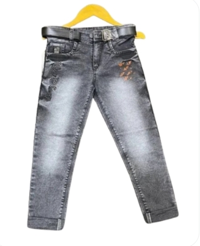 Kids Grey Denim Jeans