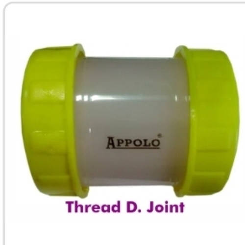 Threaded PVC Pipe D Joint