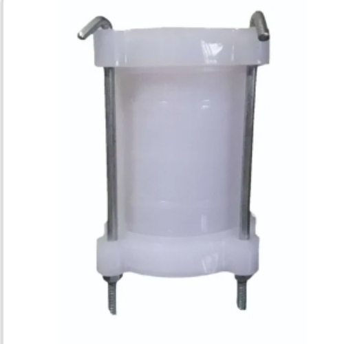 White PVC D Joint