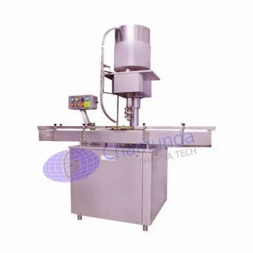 Automatic Single Head Screw Capping Machine