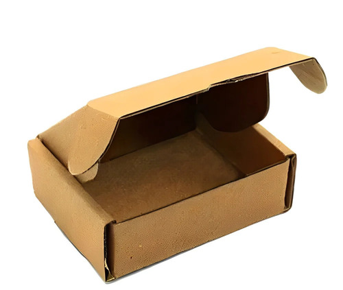 Die Cut Folding Corrugated Box - Color: Brown