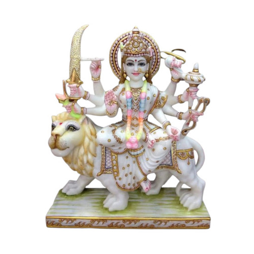 Marble Durga Statue
