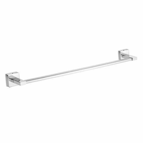 Silver Steel Towel Rod