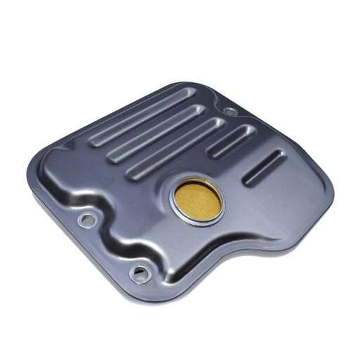 Strainer Oil Pan With Gasket - Color: Black