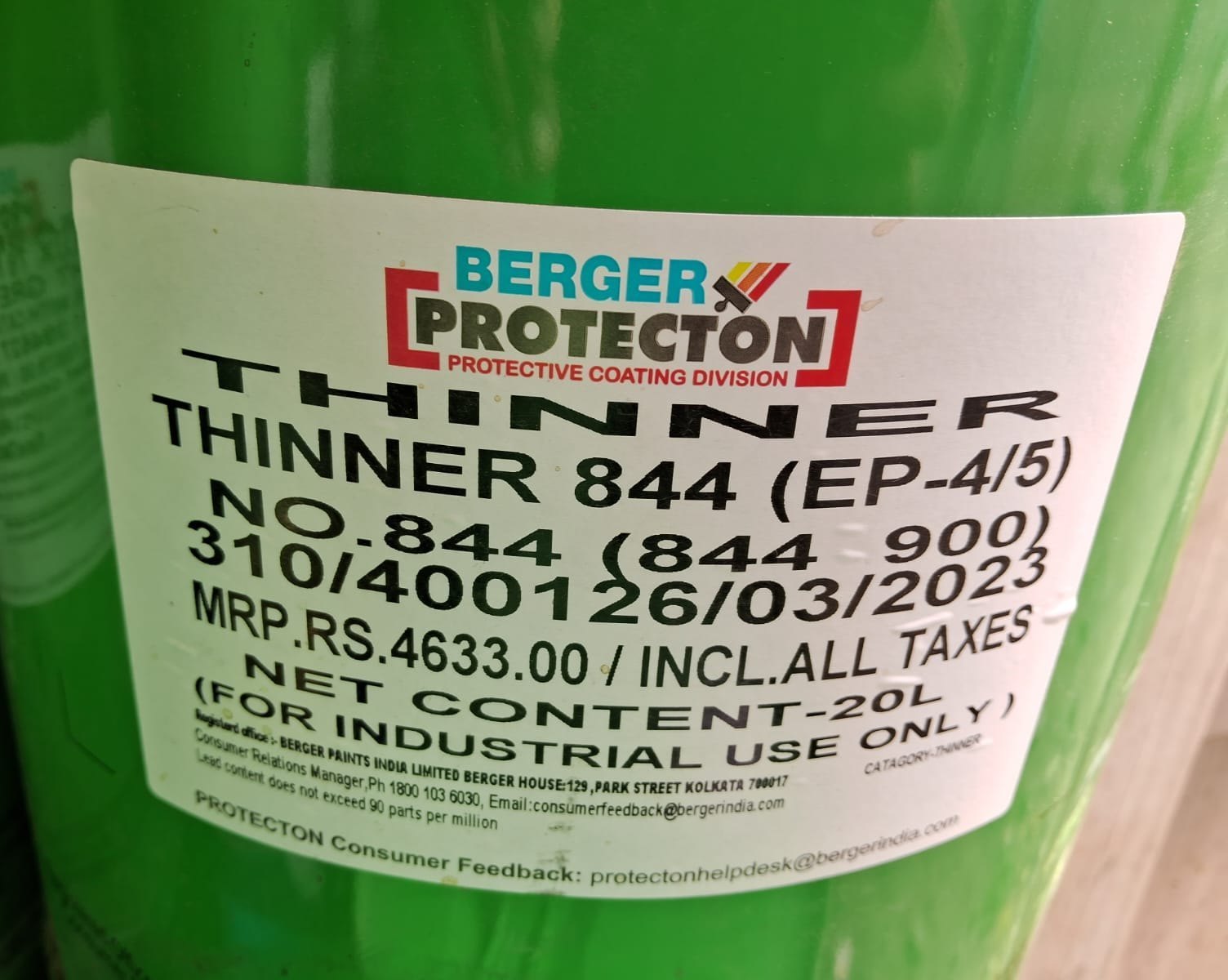 THINNER 844