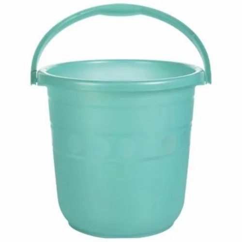20L Plastic Bucket - Color: Green