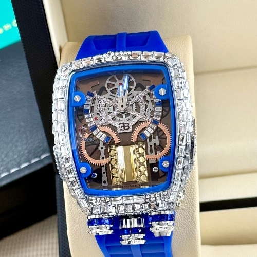 Blue belt watch