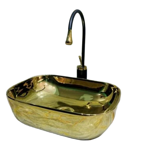 Golden Table Top Wash Basin