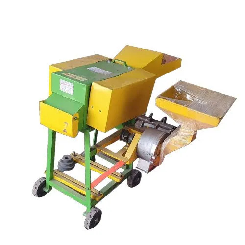 Portable Blower Type Chaff Cutter With Floor Mill