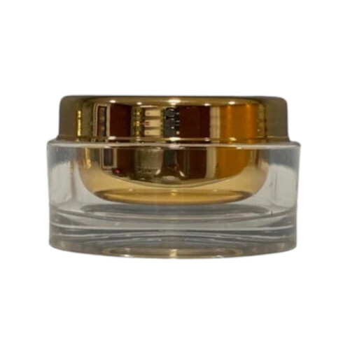 50gm Double Wall Acrylic Golden Jar