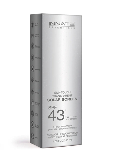 Innate Sunscreen Spf43+ Pa++++ Silk Touch Transparent Solar Screen