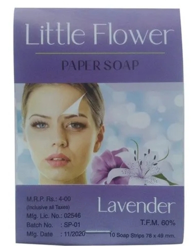 Lavender Paper Soap