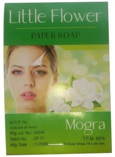 Mogra Paper Soap
