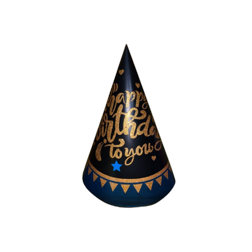 Paper Birthday Cap - Color: Multicolor