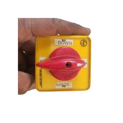 Salzer Rotary Switch - Color: Yellow