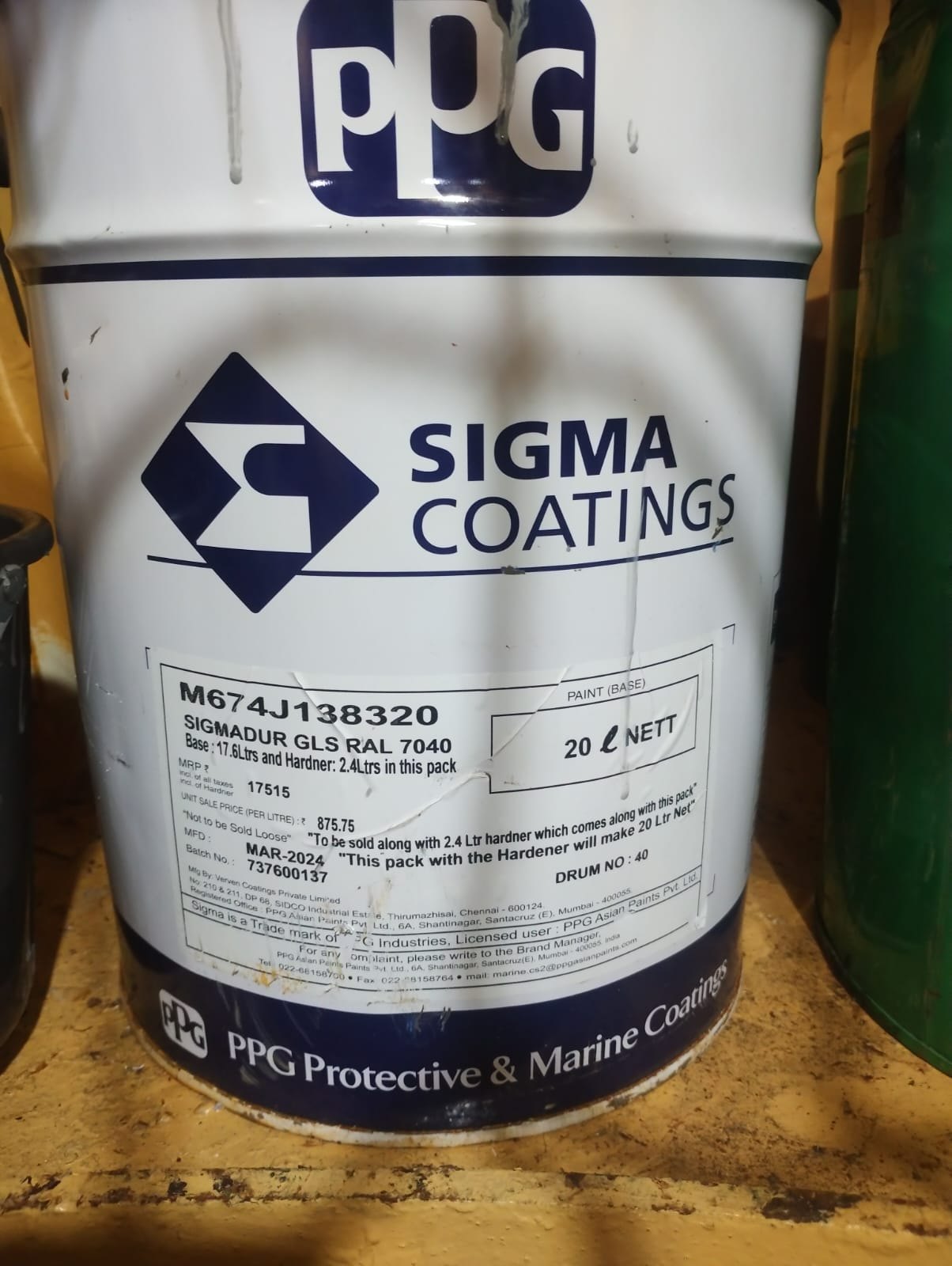 Sigma Marine Paint