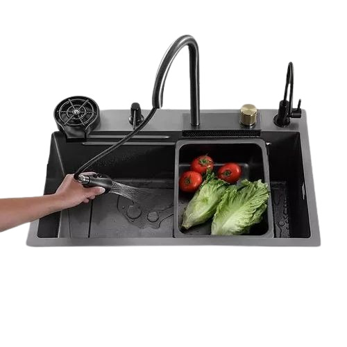 double bowl kitchen sink