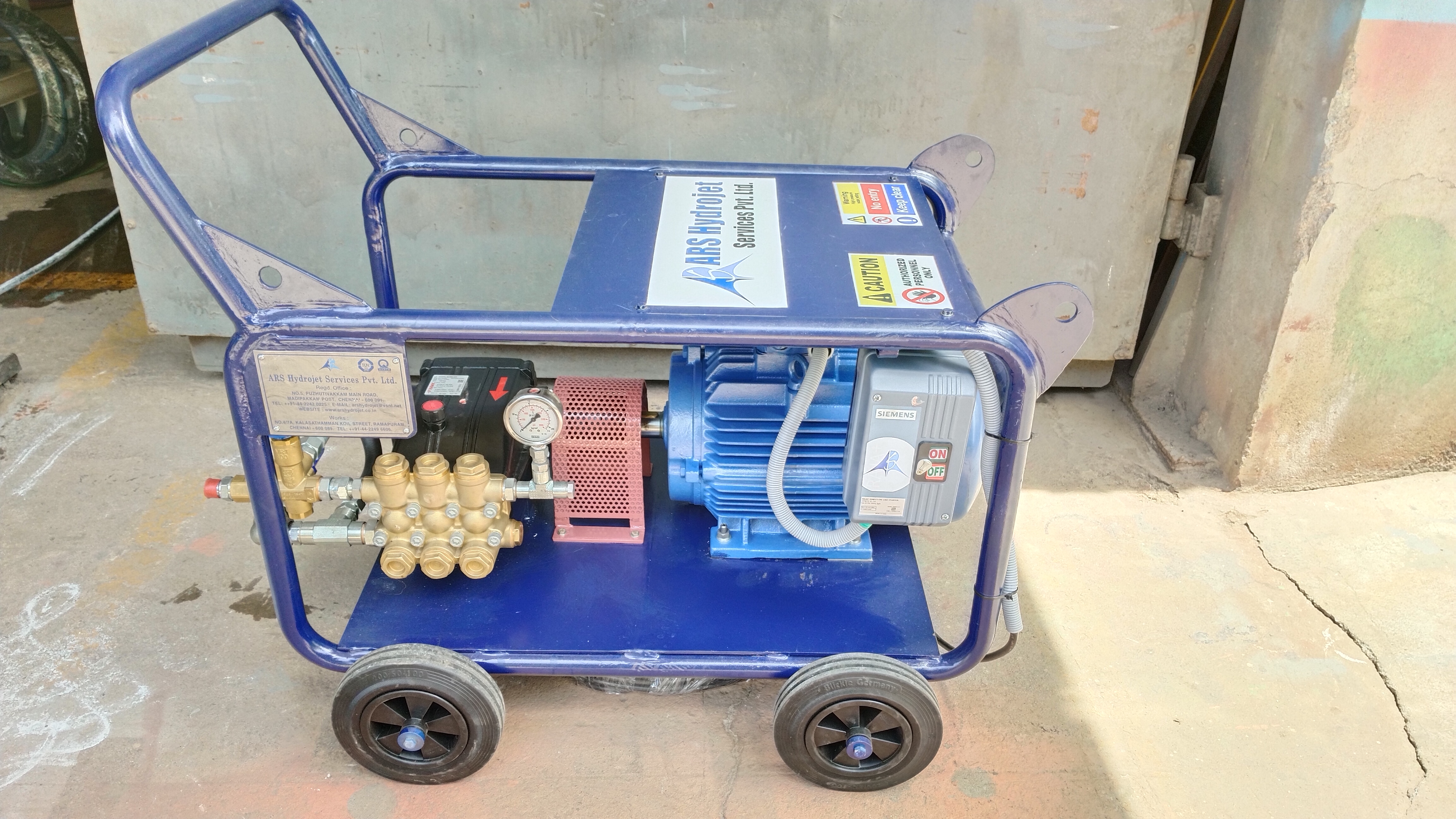 High Pressure Waterjet System up-to 2000 Bar Working Pressure