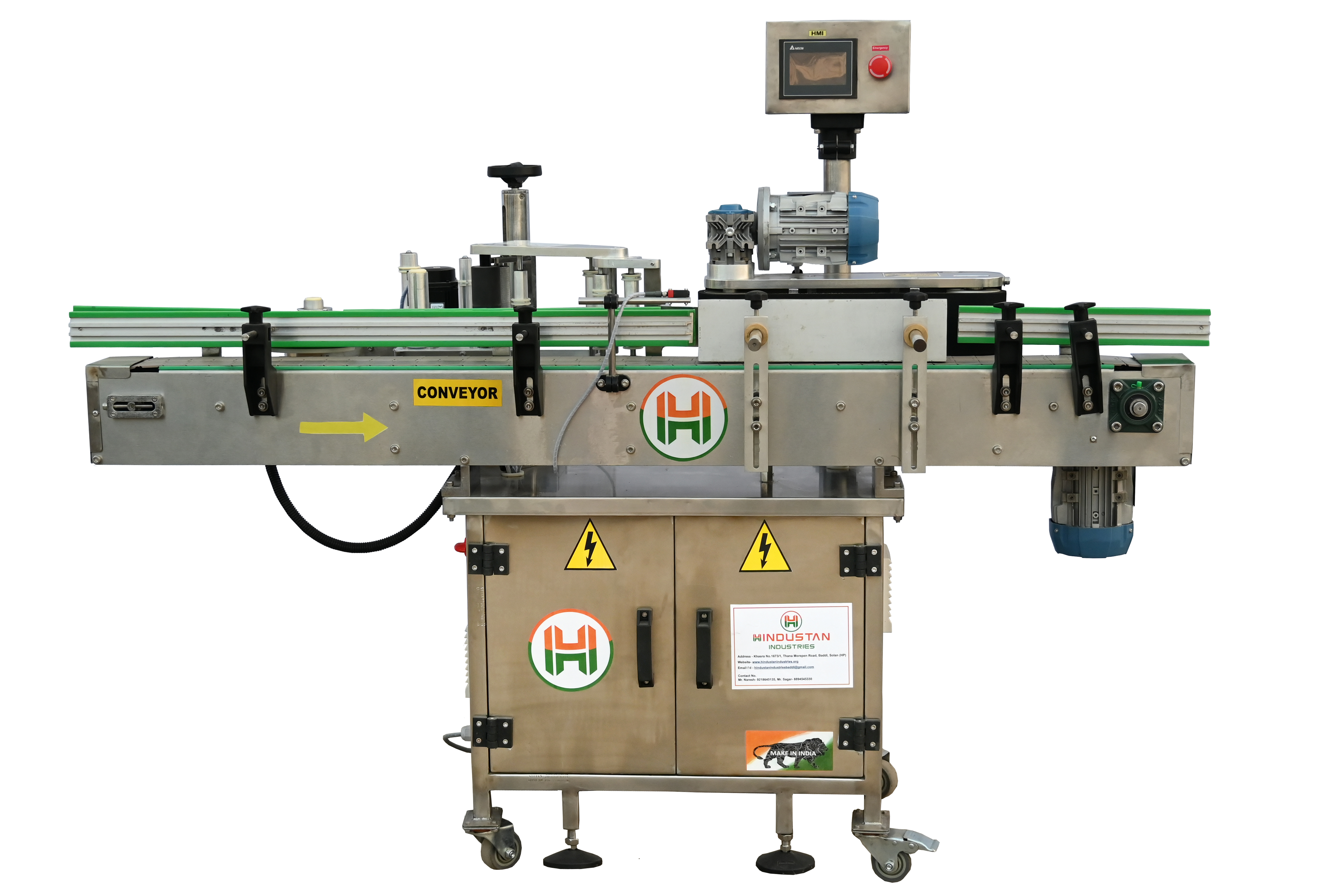 Round Bottle Sticker Labelling Machine