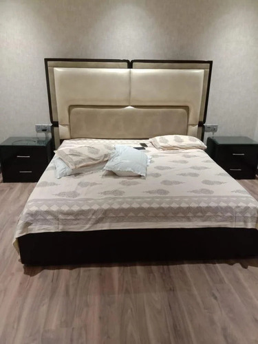 Wooden Bed - Artwork: Carving