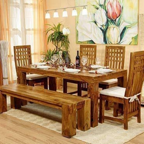 Wooden Dinning Table Set