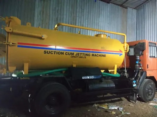 Sewer Suction Cum Jetting Machine - Color: Any