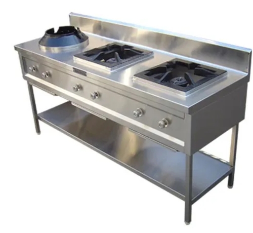 Three Burner Cooking Range