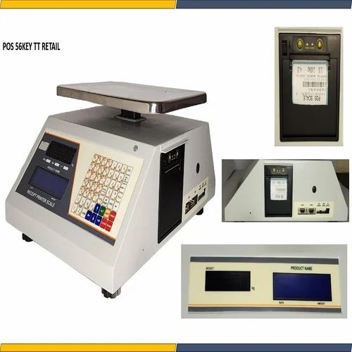 बिलिंग और प्रिंटर के साथ वजन का पैमाना