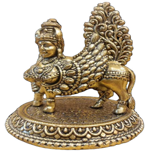 Kamdhenu Brass God Statue