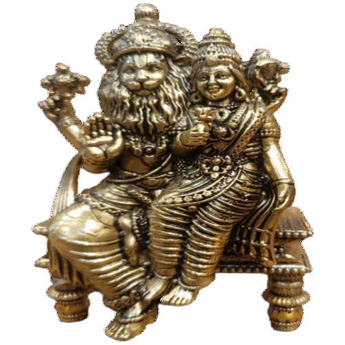 Narasimha Brass God Statue