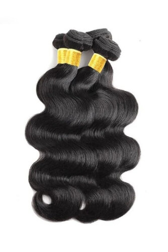 Raw Natural Wavy Weft Hair Extensions