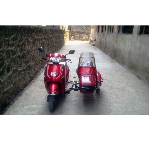 Retro Sidecar for Handicapped People