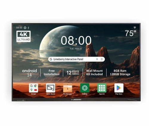 75 Inch Interactive Flat Panel