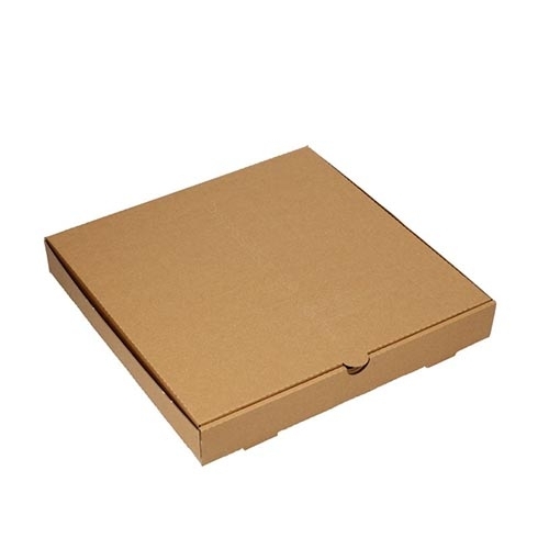 Brown Pizza Box