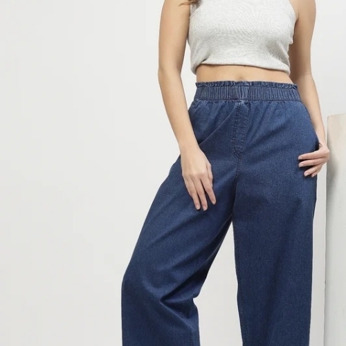 Ladies jeans palazzo 