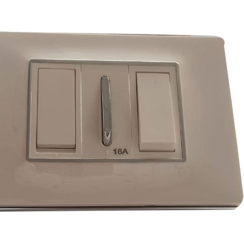 16Amp Plastic Electrical White Switch Board