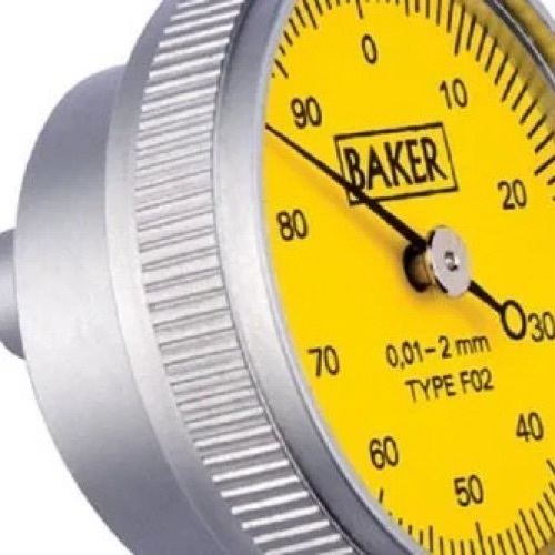 Baker Back Plunger Type Dial Gauge