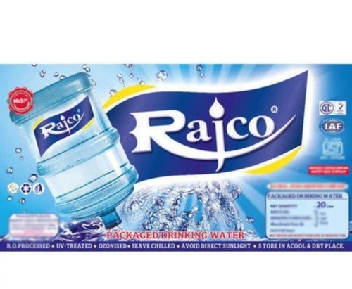 Drinking Water Bottle Shrink Sleeves Label