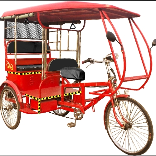 Emaxx 3 Seater Battery Operated Paddle Rickshaw