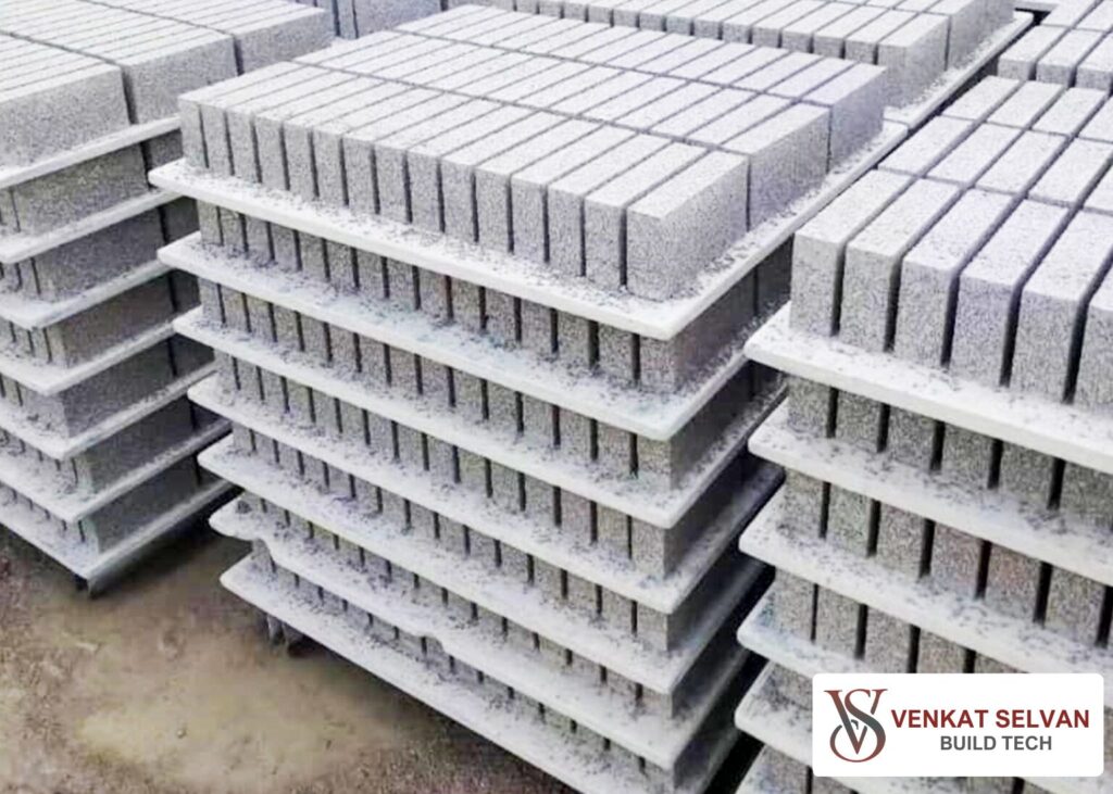 Solid Concrete Block - Color: Grey