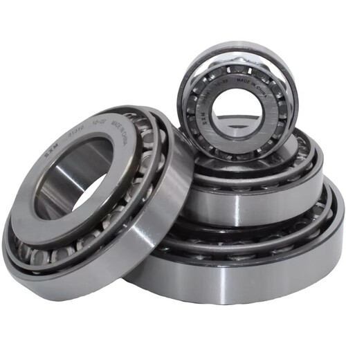 Taper Roller Bearing 33117 - Chrome Steel, 85mm Bore, Grey, Single Row, Open Seal | Supports Heavy Axial Loads, High Radial Load Capacity, Precision Fit