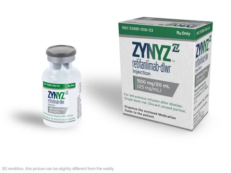 Zynyz Dlwr 500 Mg/20 Ml Intravenous Solution