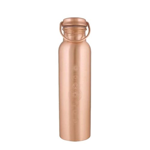 7 Chakra Copper Water Bottle