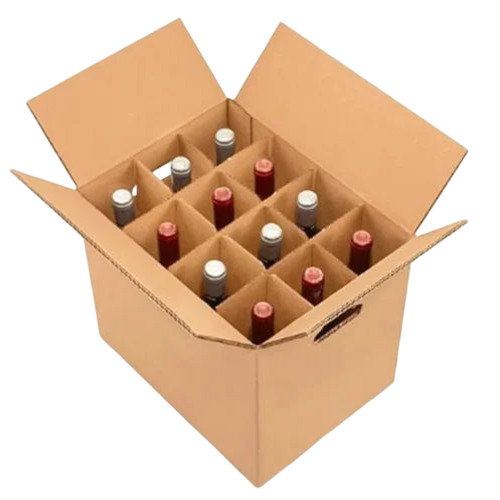 Bottle Corrugated Packaging Box