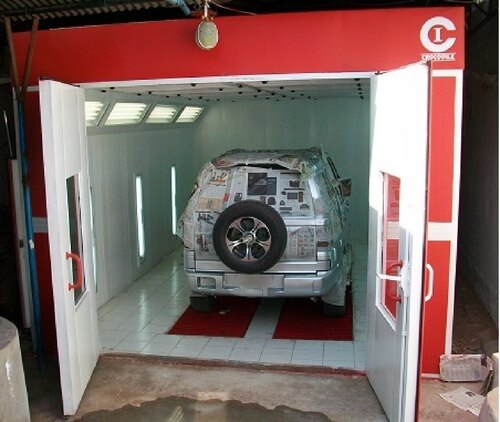 Car Painting Booth - Color: Na