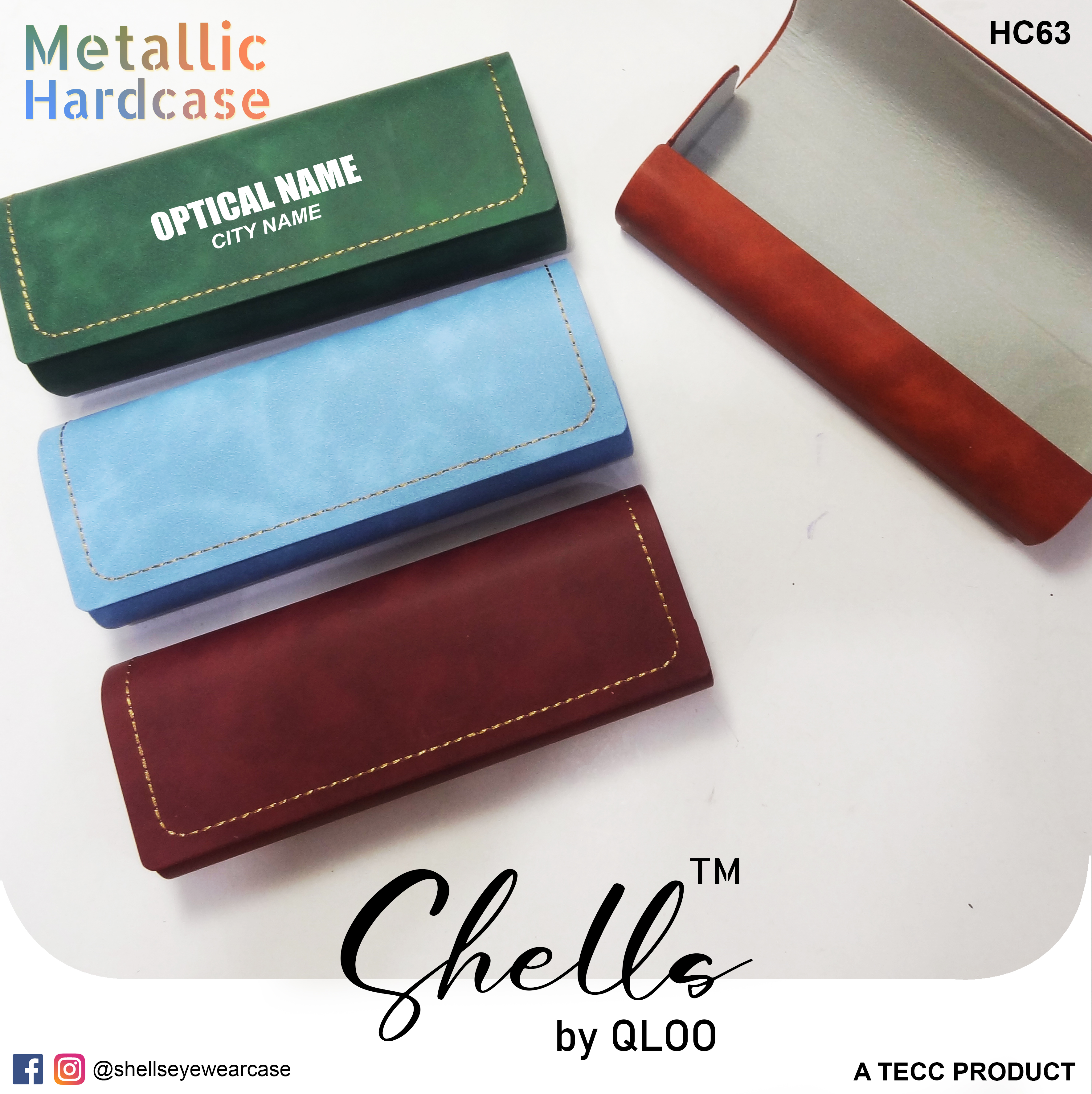 Metallic Eyewear Hard Case HC63