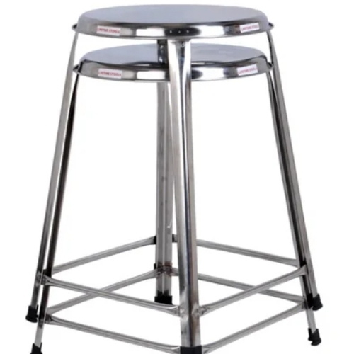 SS Revolving Stool