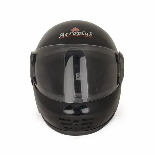 Helmet Full Face - Color: Black